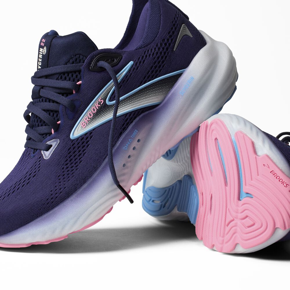 Brooks Glycerin 22 - Blaues Band/Peacoat/Dianthus