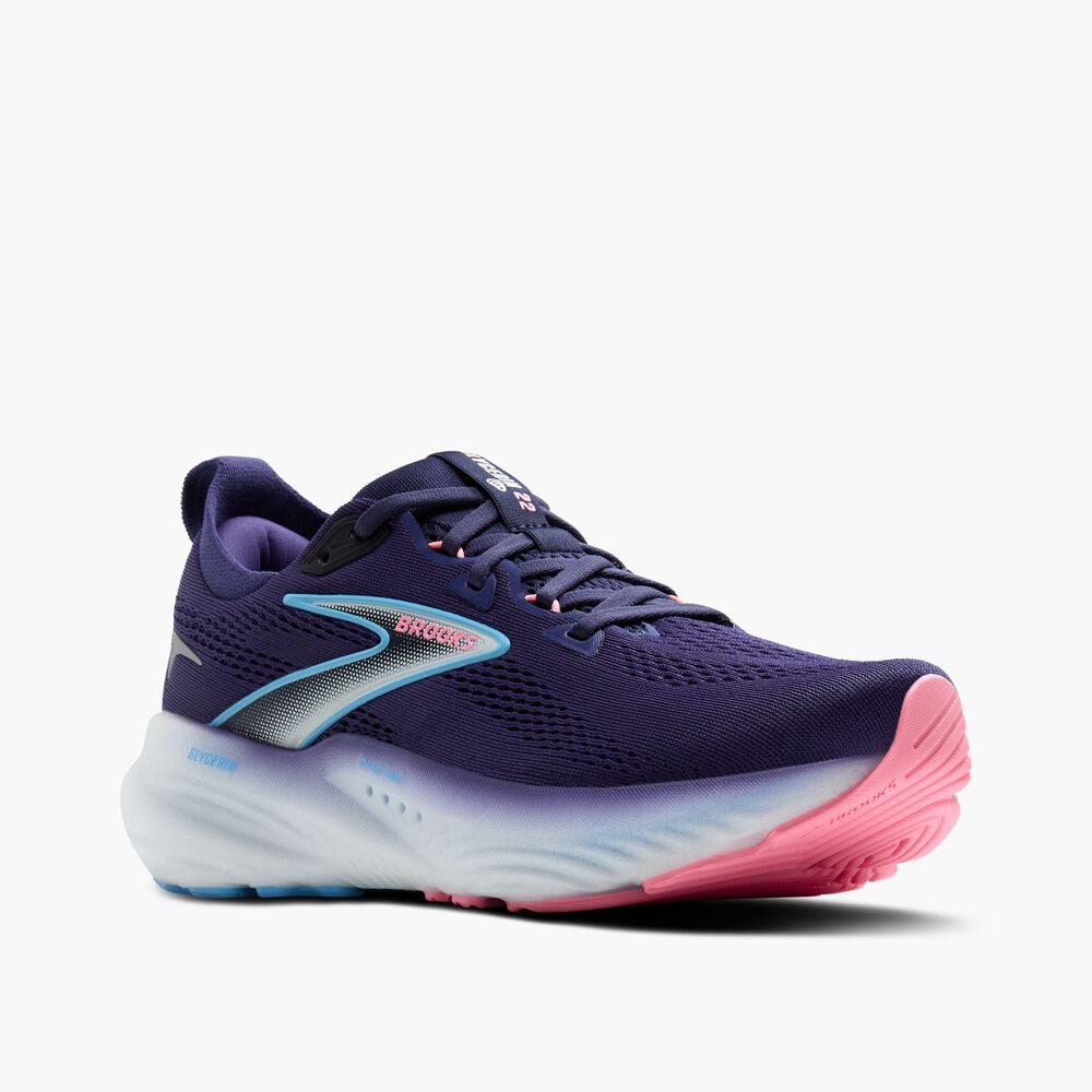 Brooks Glycerin 22 - Blaues Band/Peacoat/Dianthus
