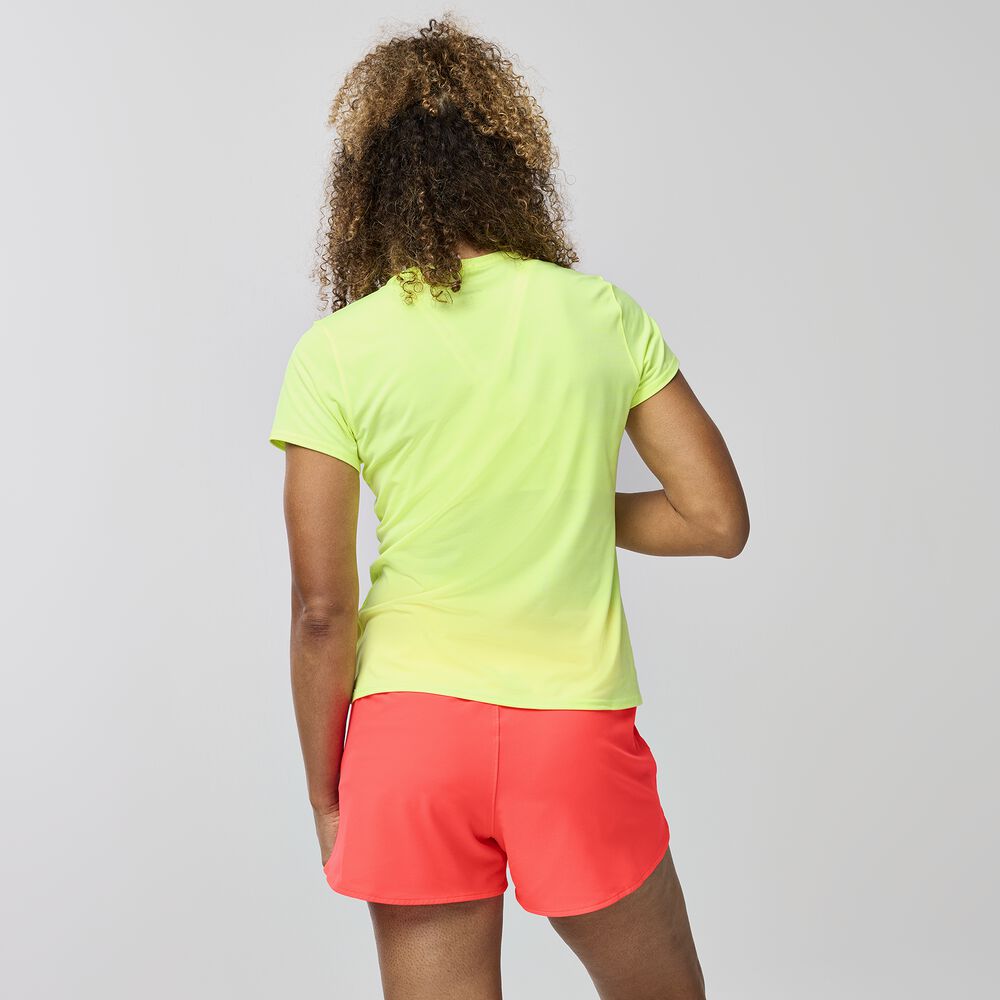 Brooks Luxe Short Sleeve - Hellgelb