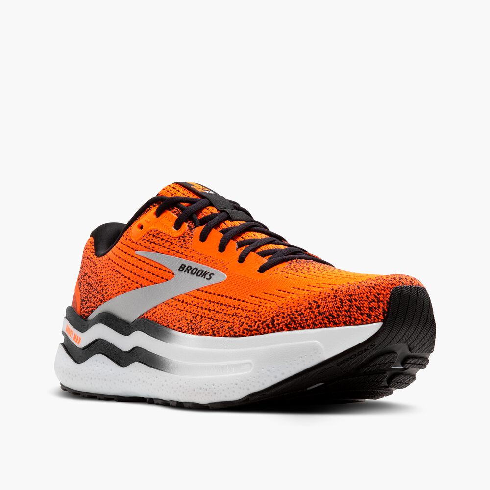 Brooks Ghost Max 2 - Orange/Orange/Schwarz