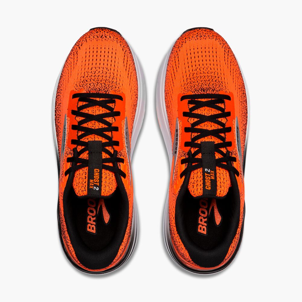 Brooks Ghost Max 2 - Orange/Orange/Schwarz