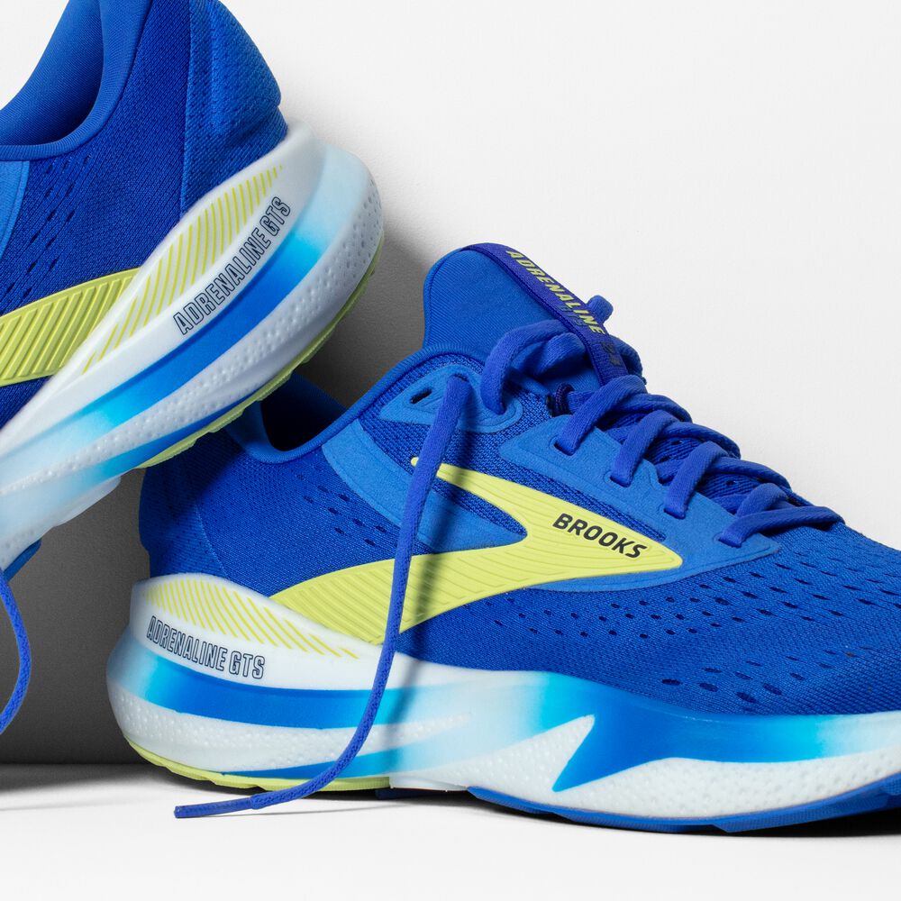 Brooks Adrenaline GTS 24 - Kobalt/Neogelb/Peacoat
