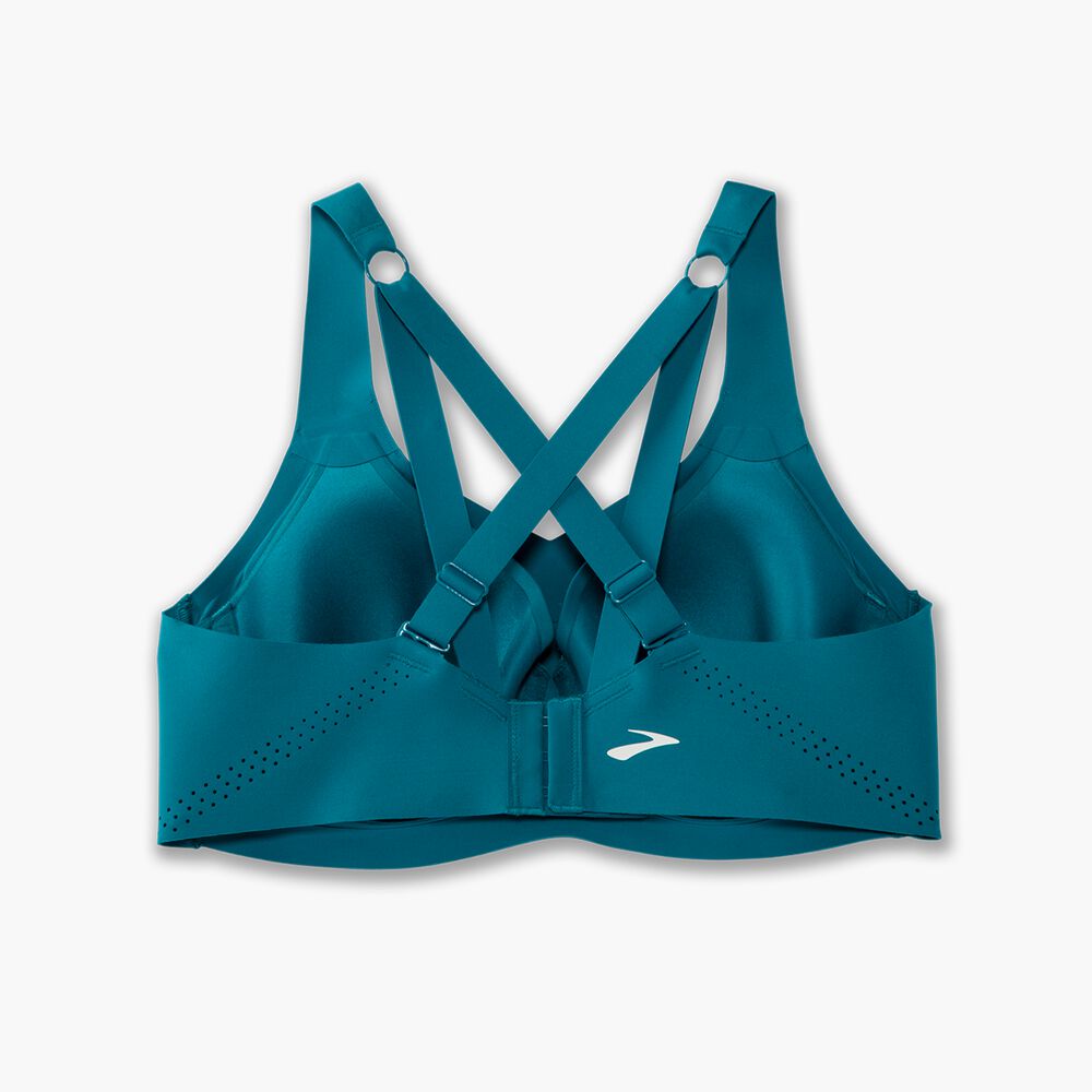 Brooks Underwire Sports Bra - Lagune