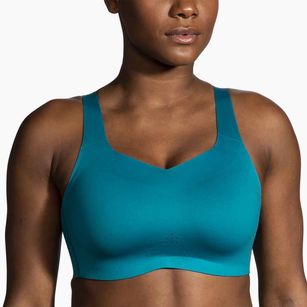 Brooks Underwire Sports Bra - Lagune