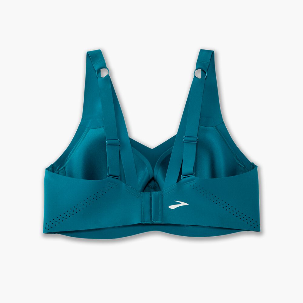 Brooks Underwire Sports Bra - Lagune