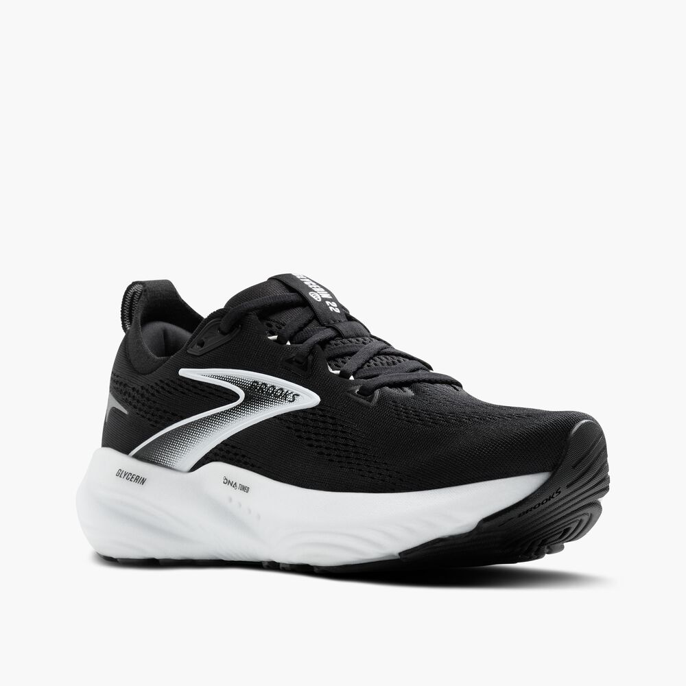 Brooks Glycerin 22 - Schwarz/Grau/Weiß