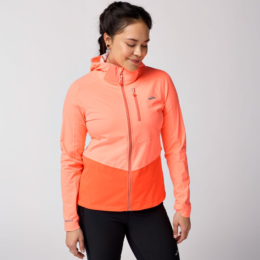 Brooks High Point Waterproof Jacket 2 - Neo Ember/Flame