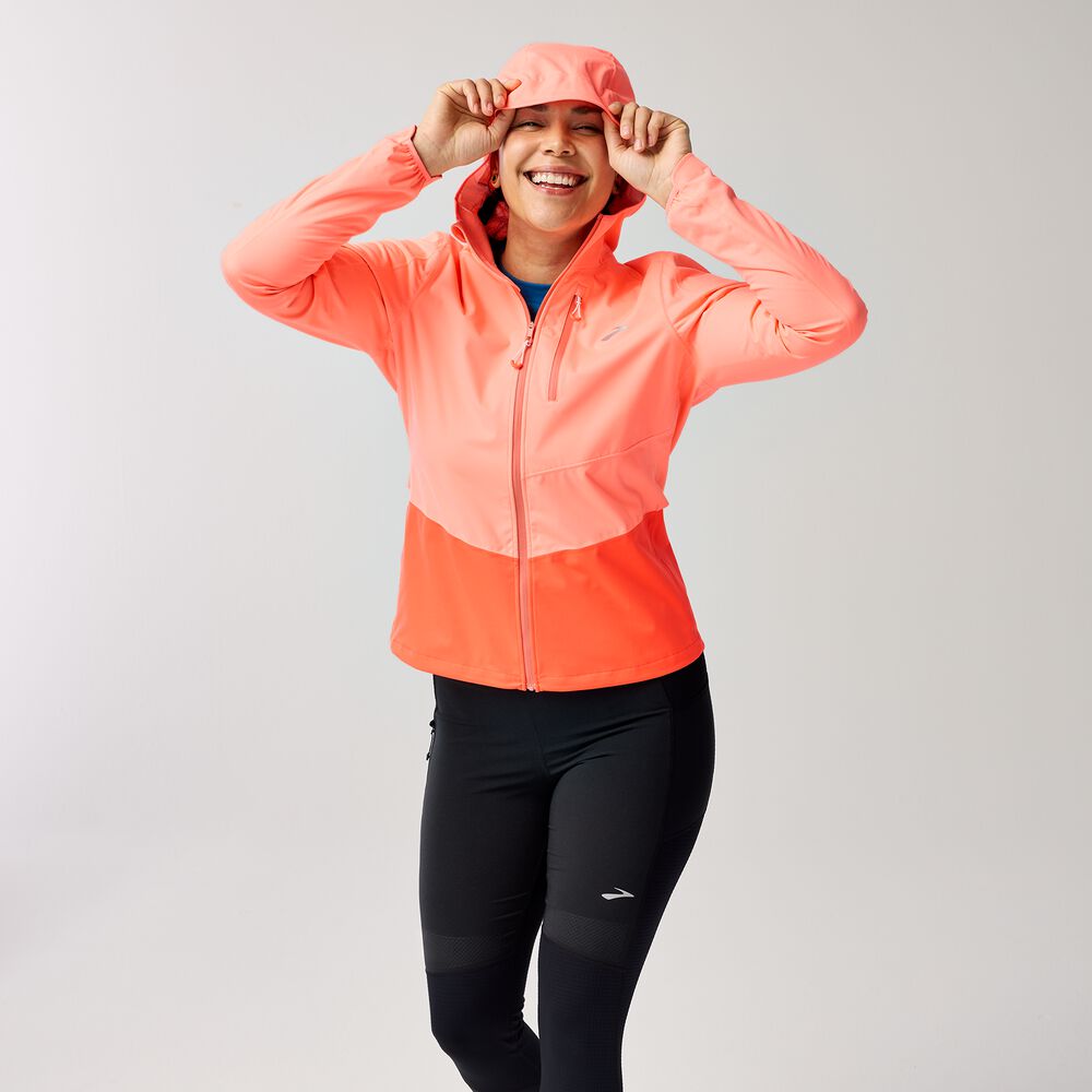 Brooks High Point Waterproof Jacket 2 - Neo Ember/Flame