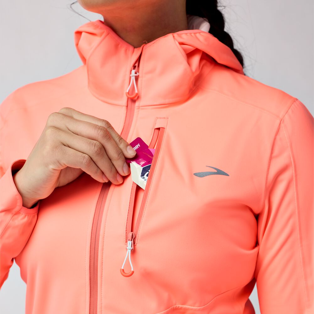 Brooks High Point Waterproof Jacket 2 - Neo Ember/Flame