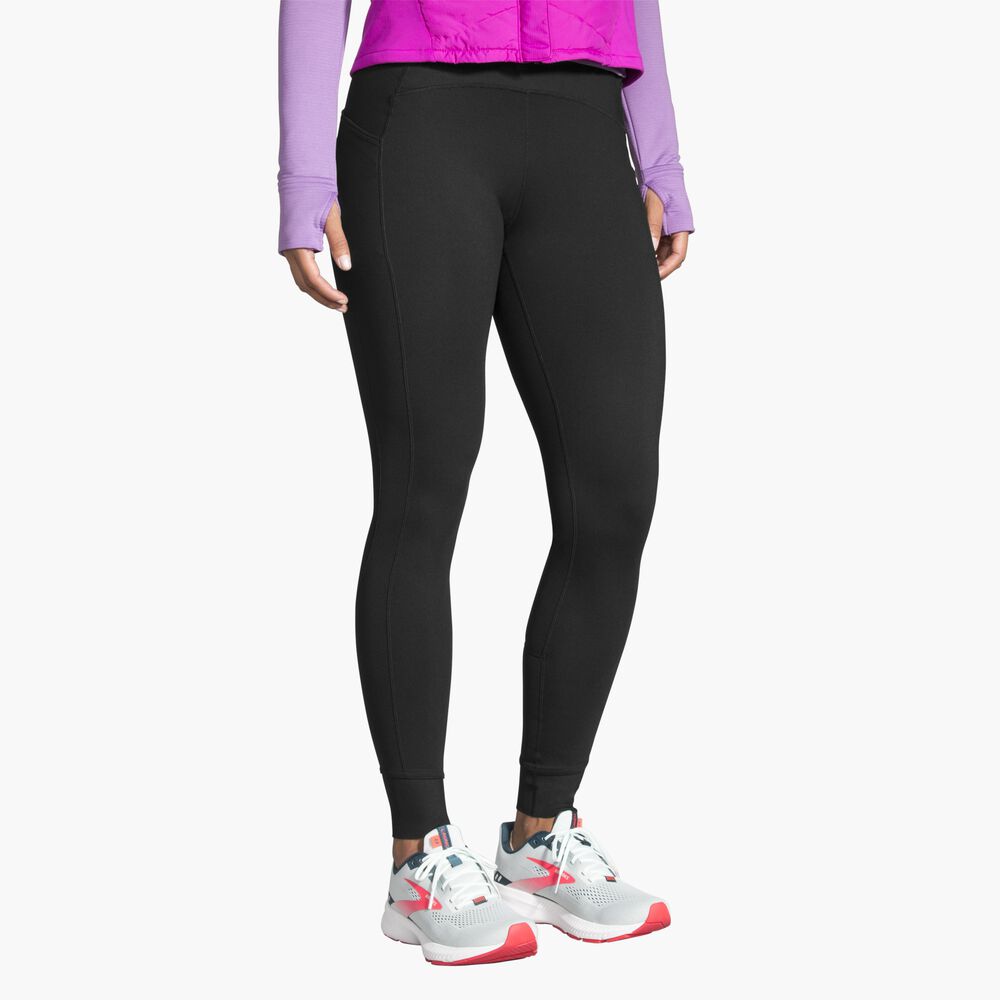 Brooks Momentum Thermal Tight - Schwarz