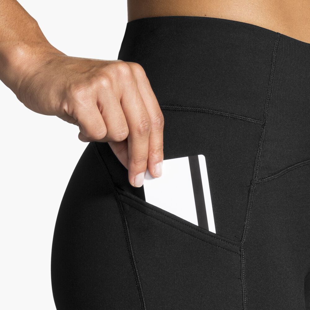 Brooks Momentum Thermal Tight - Schwarz