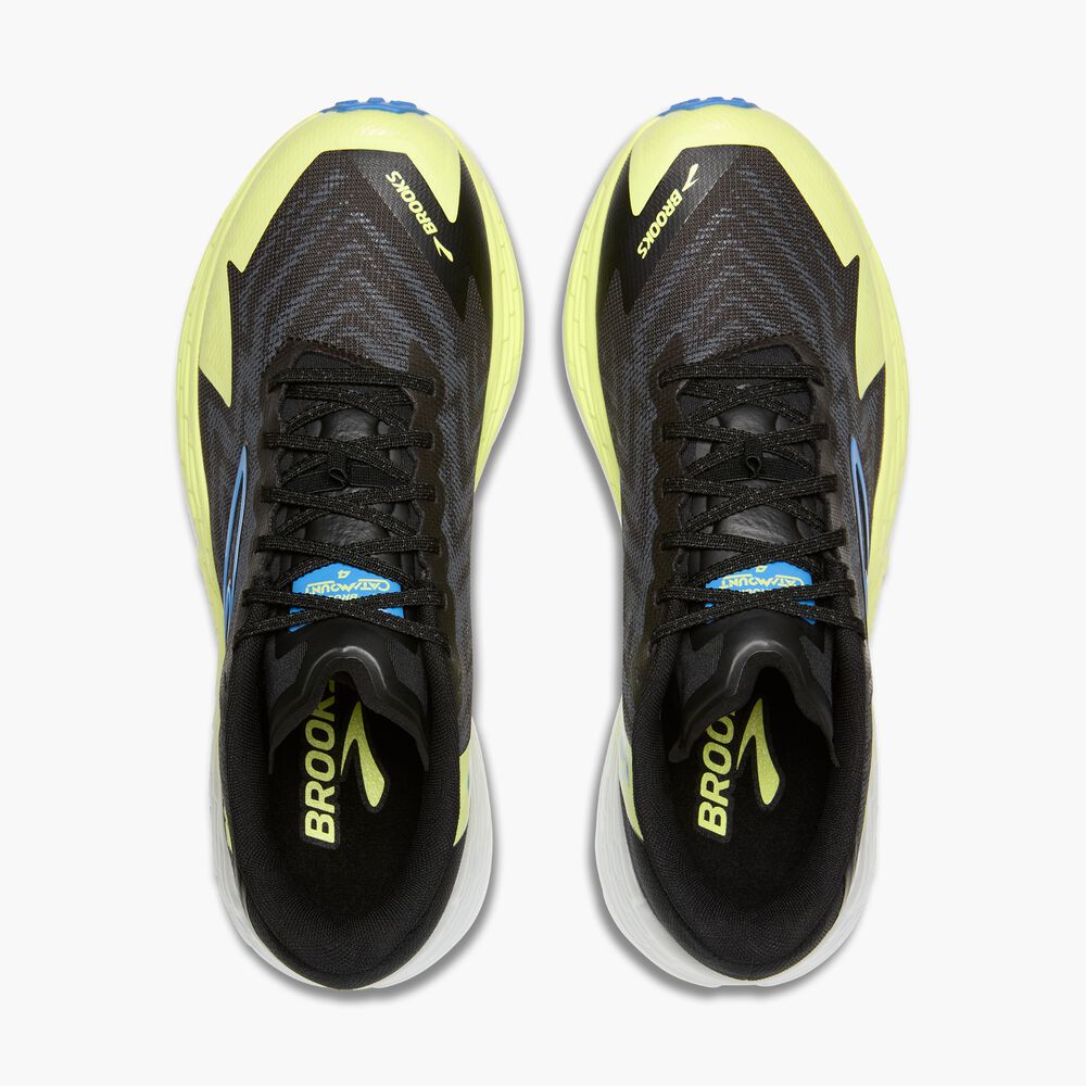 Brooks Catamount 4 - Schwarz/Limette/Blau