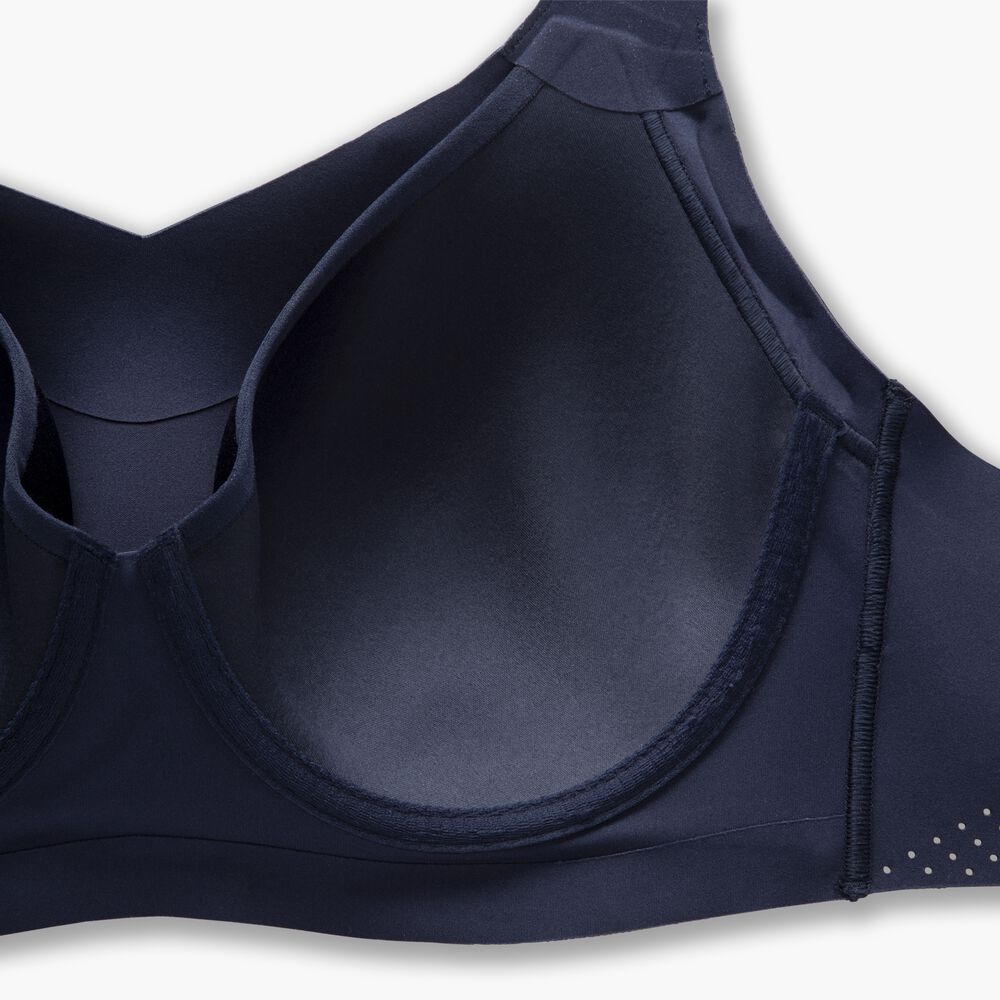 Brooks Underwire Sports Bra - Navy