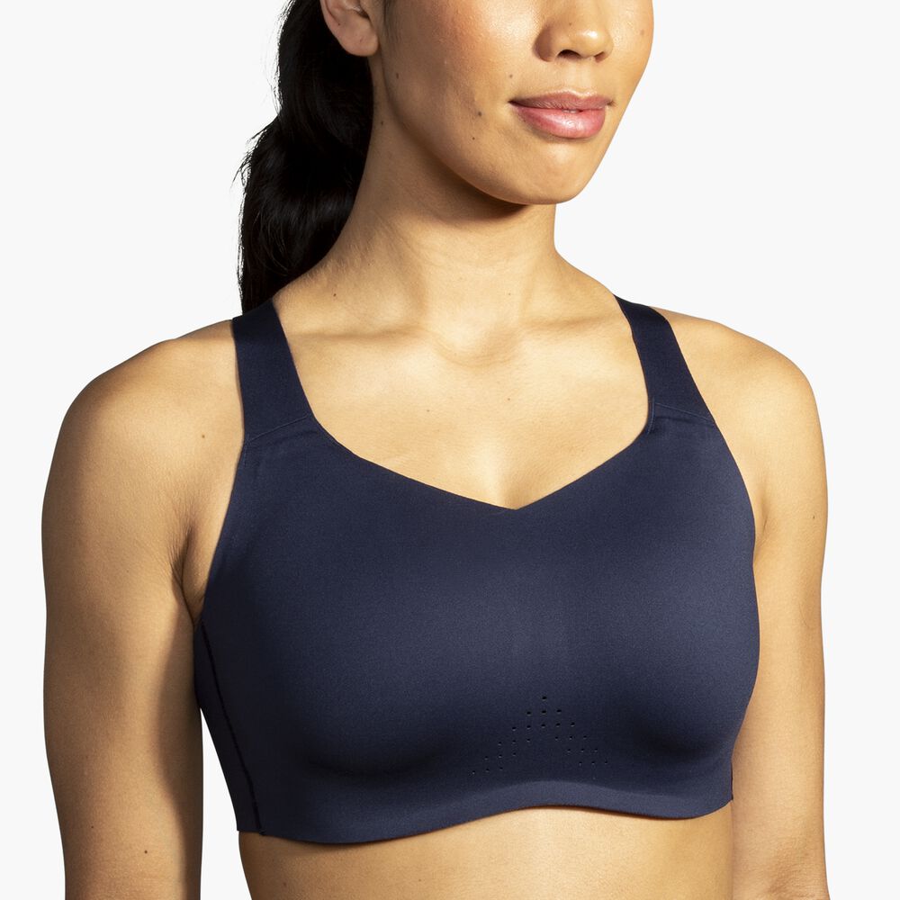 Brooks Underwire Sports Bra - Navy