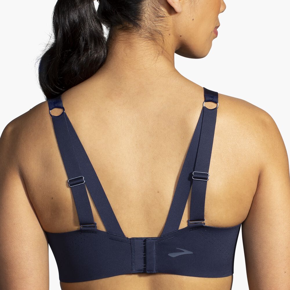 Brooks Underwire Sports Bra - Navy