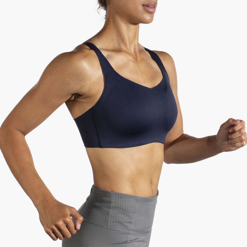 Brooks Underwire Sports Bra - Navy