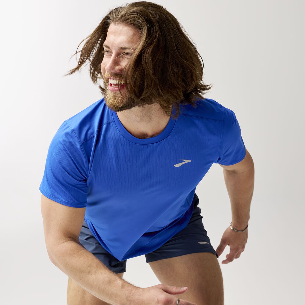Brooks Atmosphere Short Sleeve 3.0 - Neo Blau