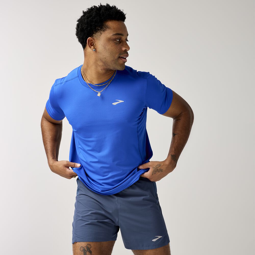 Brooks Atmosphere Short Sleeve 3.0 - Neo Blau