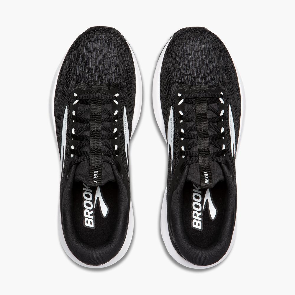 Brooks Revel 7 - Schwarz/Weiß