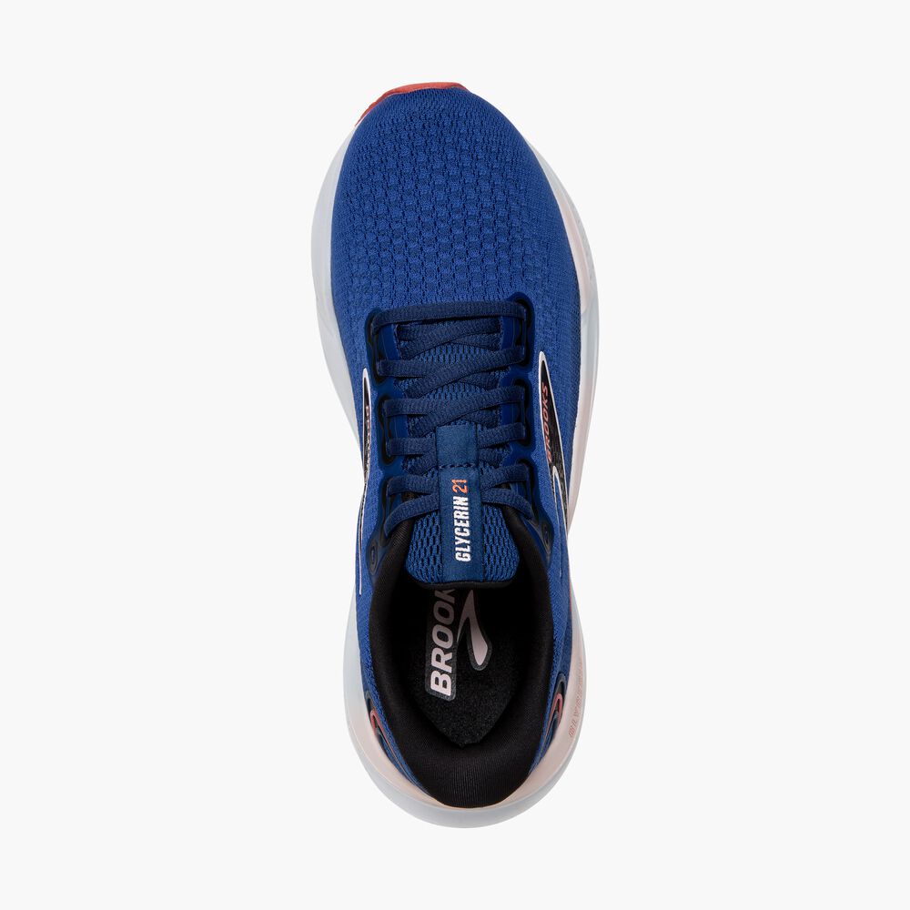 Brooks Glycerin 21 - Blau/Eisrosa/Rosa