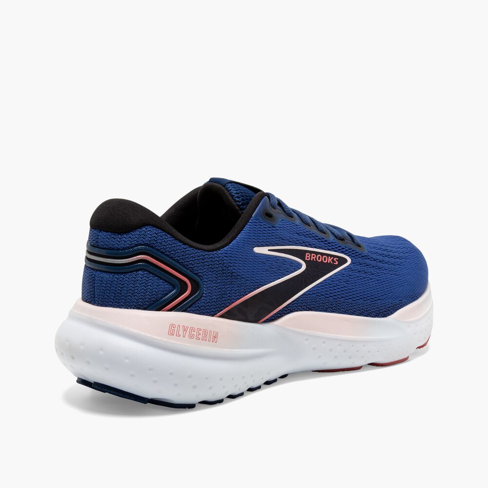 Brooks Glycerin 21 - Blau/Eisrosa/Rosa
