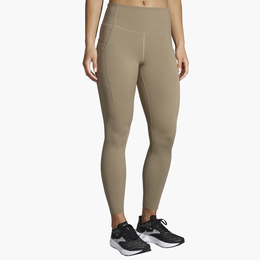 Brooks Method 7/8 Tight - Dunkel Haferflocken