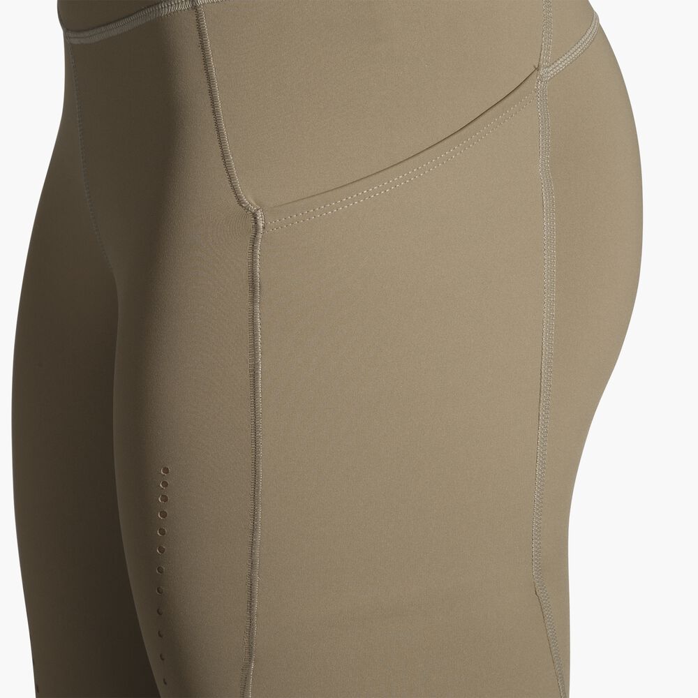 Brooks Method 7/8 Tight - Dunkel Haferflocken