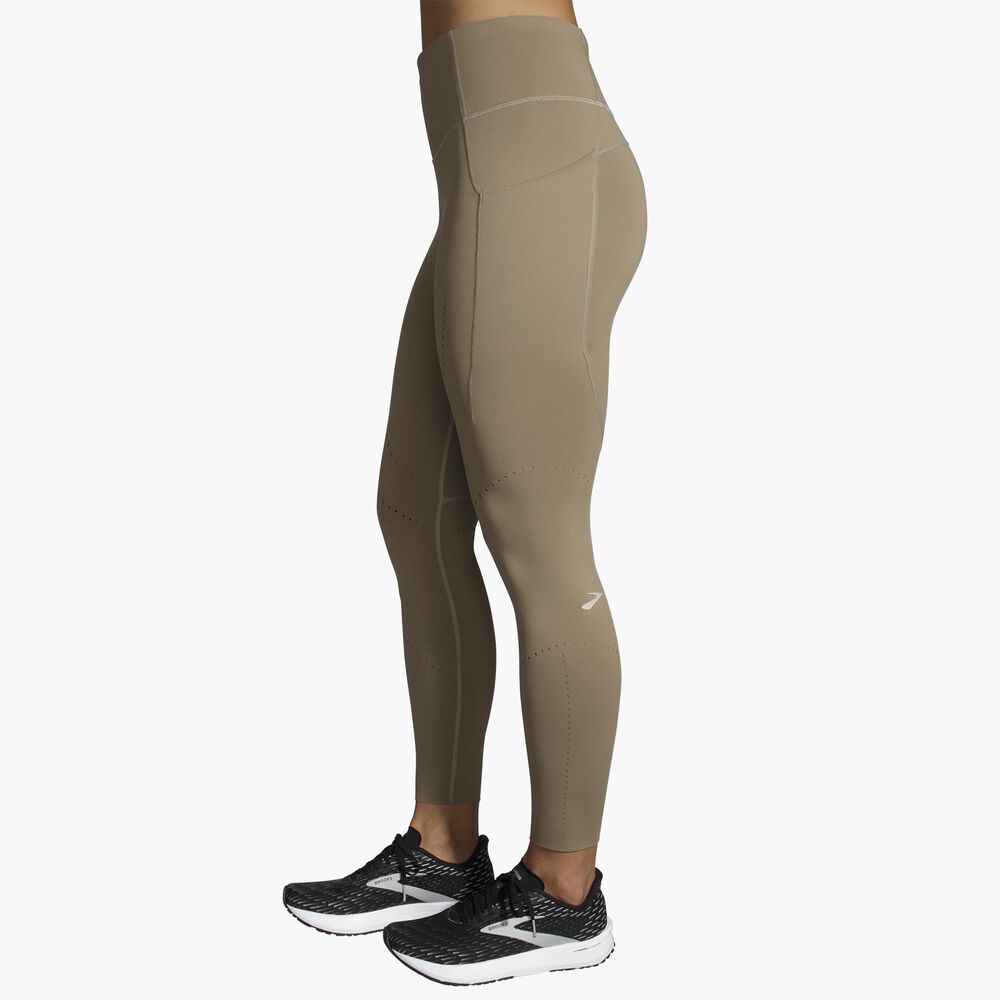 Brooks Method 7/8 Tight - Dunkel Haferflocken