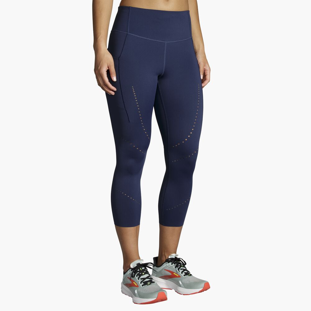 Brooks Method 3/4 Tight - Marineblau