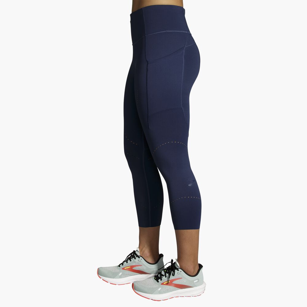 Brooks Method 3/4 Tight - Marineblau