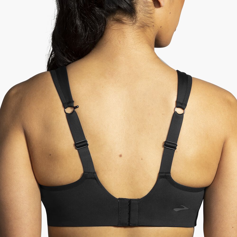 Brooks Convertible Sports Bra - Schwarz