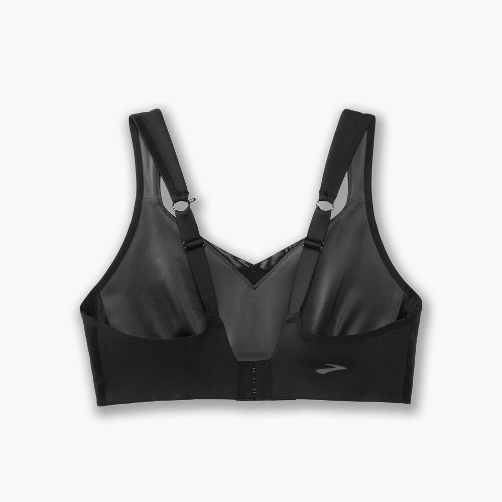 Brooks Convertible Sports Bra - Schwarz