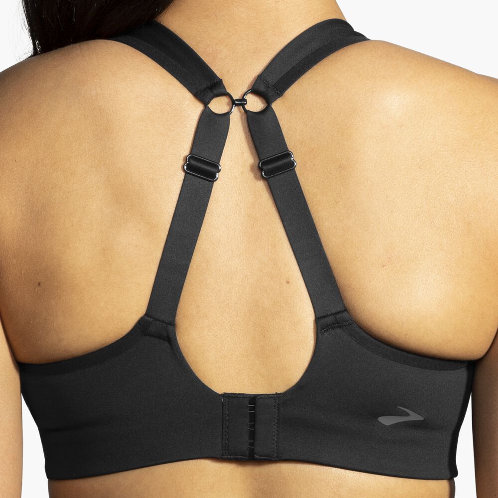 Brooks Convertible Sports Bra - Schwarz