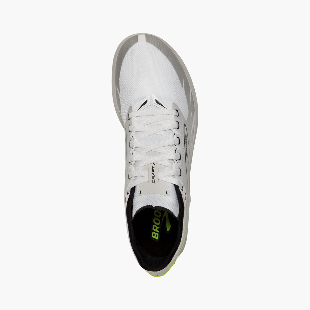 Brooks Draft XC - Weiß/Schwarz/Nightlife