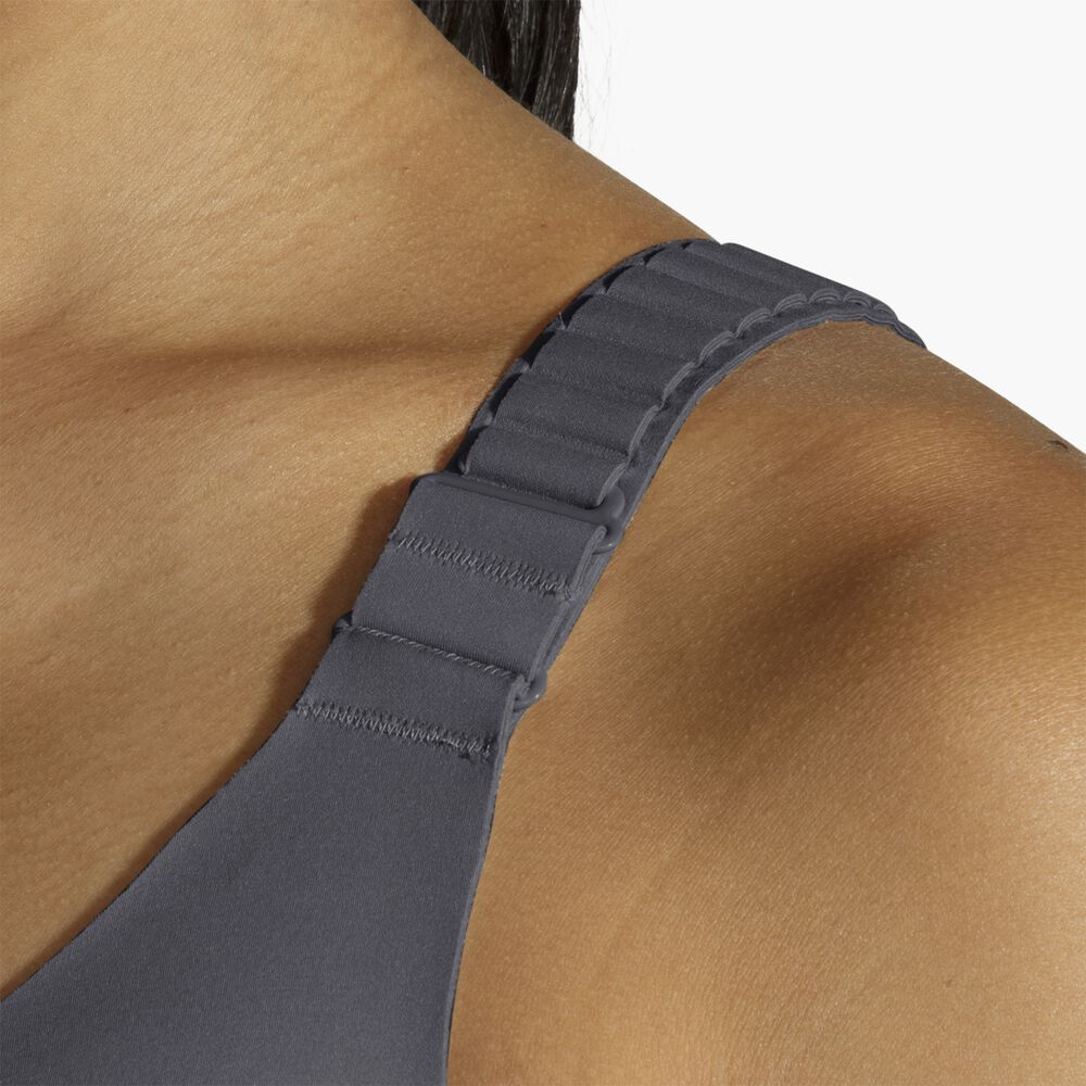 Brooks Scoopback 2.0 Sports Bra - Asphalt