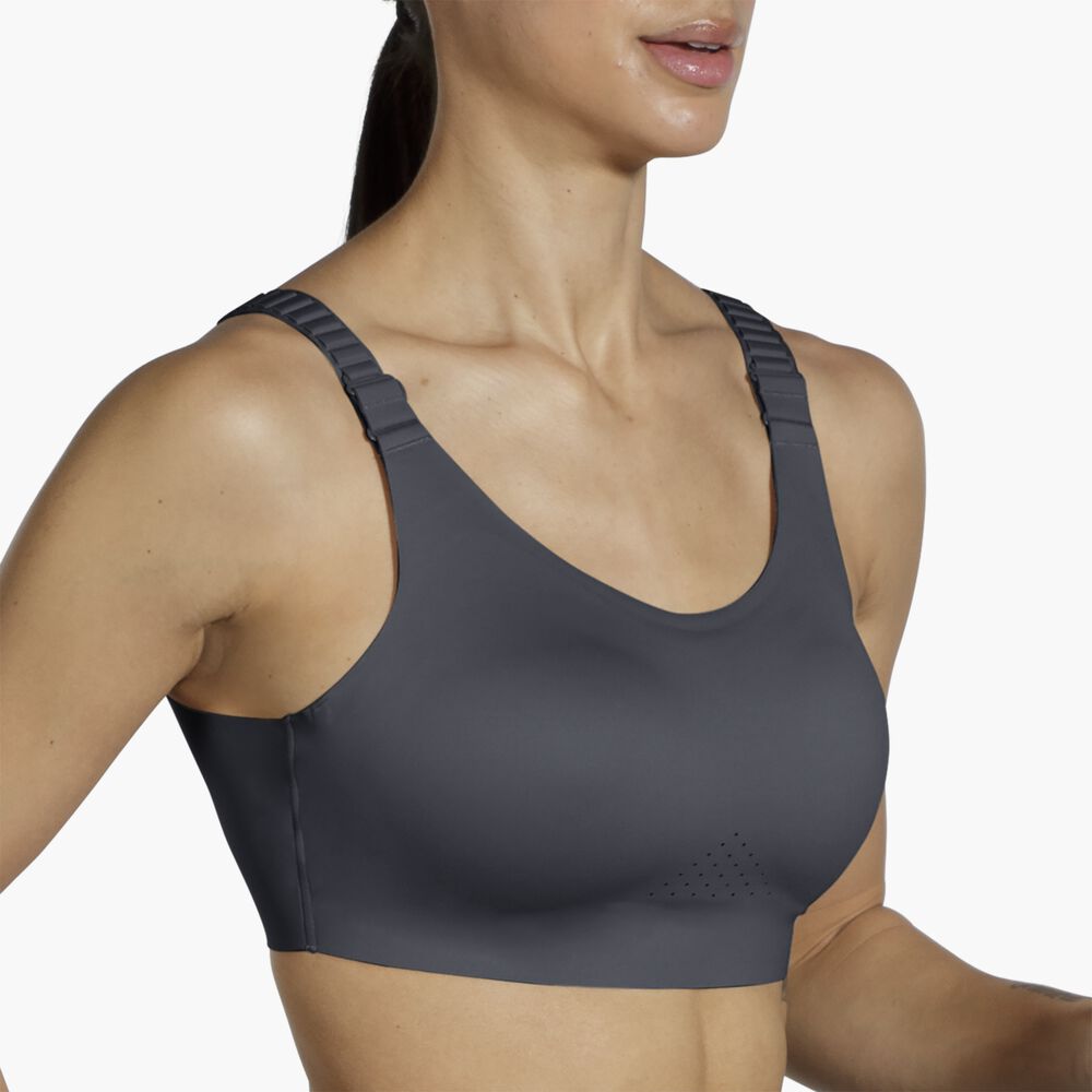 Brooks Scoopback 2.0 Sports Bra - Asphalt