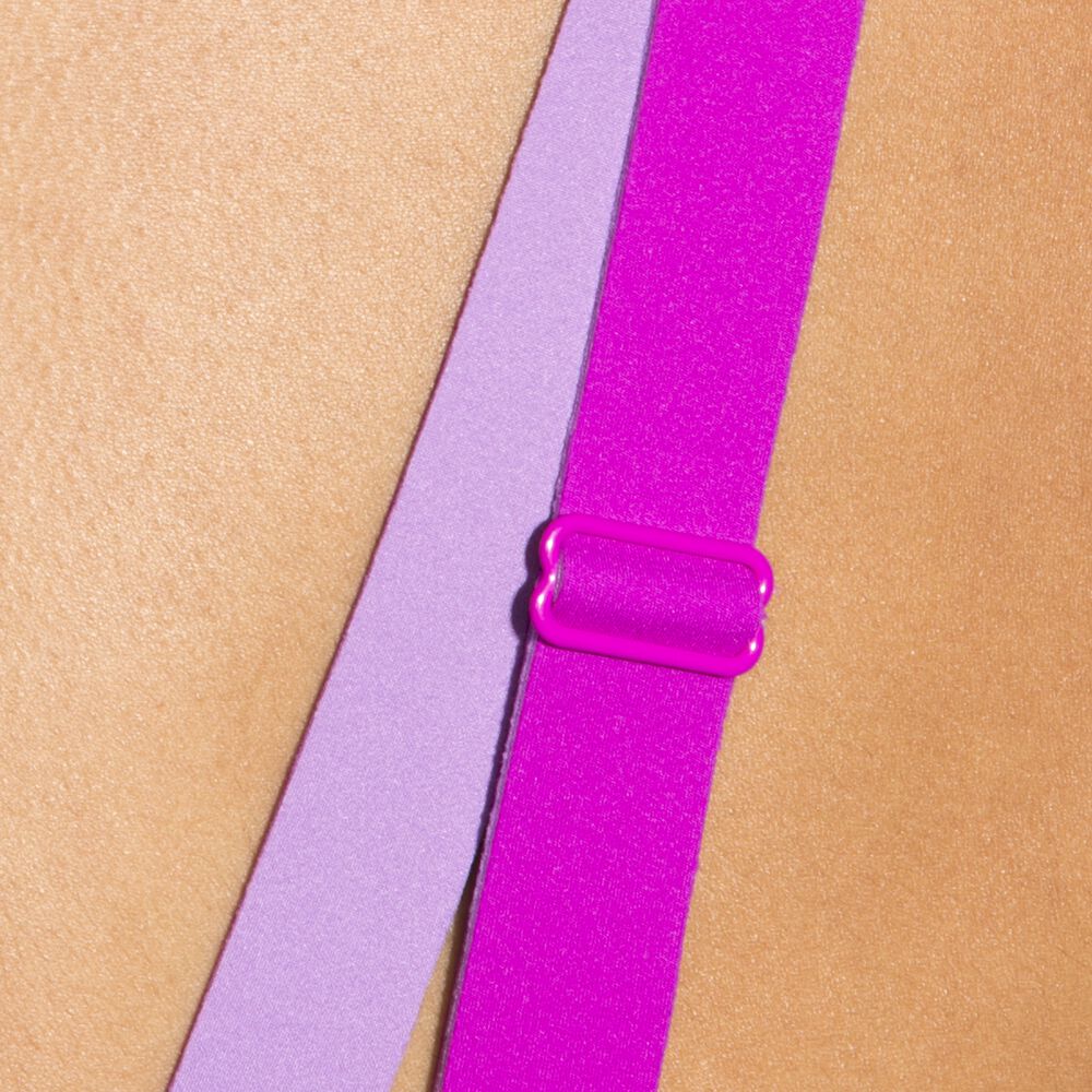 Brooks Underwire Sports Bra - Magenta/Heliotrop