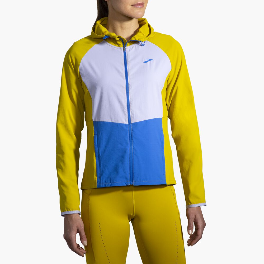 Brooks Canopy Jacket - Golden Hour/Violet Dash