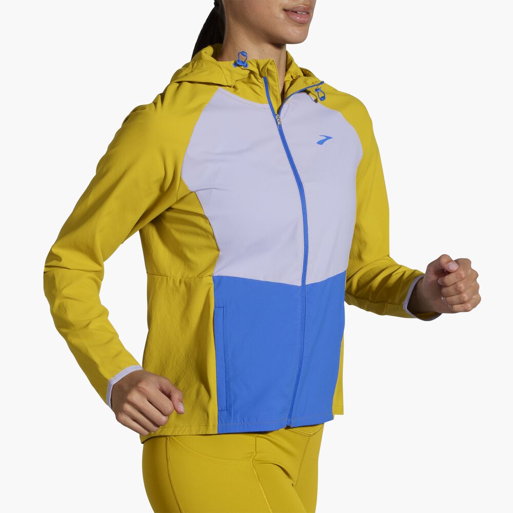 Brooks Canopy Jacket - Golden Hour/Violet Dash