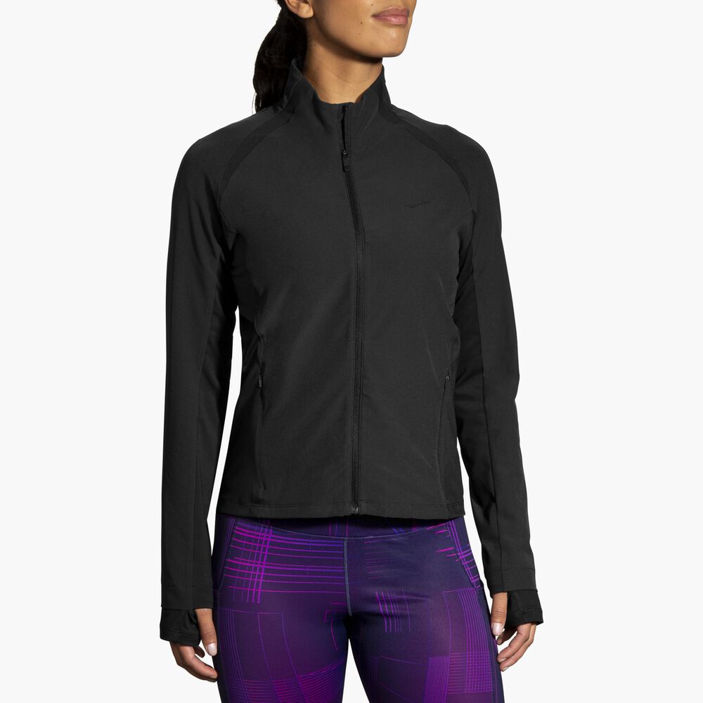 Brooks Fusion Hybrid Jacket - Schwarz
