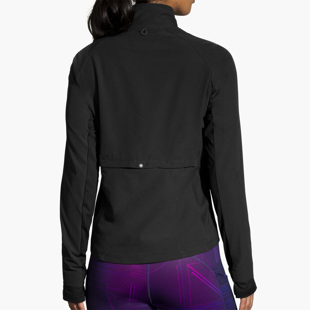 Brooks Fusion Hybrid Jacket - Schwarz
