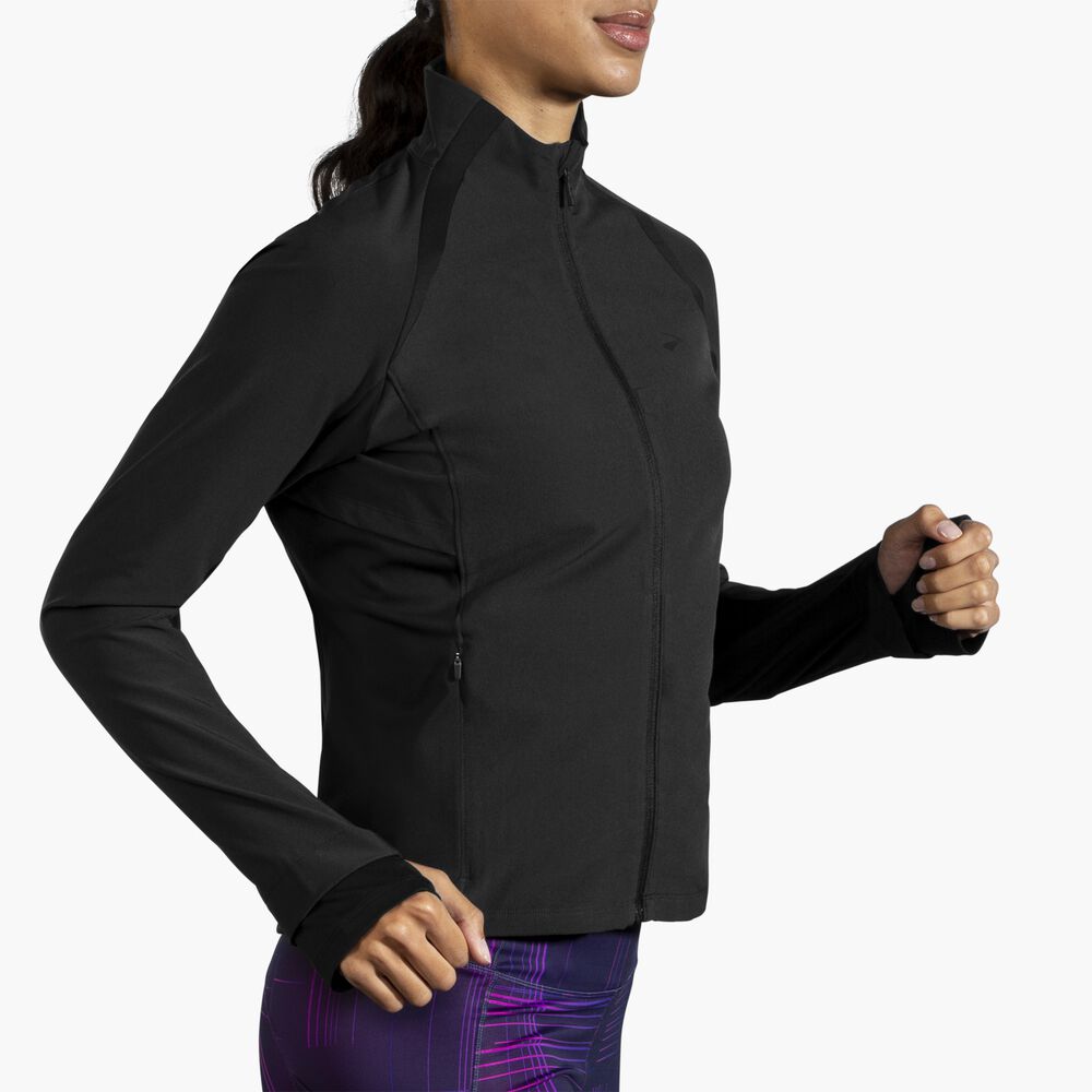 Brooks Fusion Hybrid Jacket - Schwarz