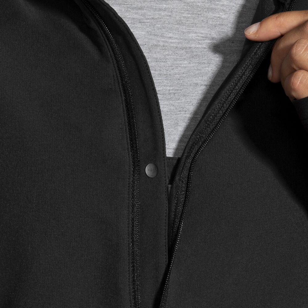 Brooks Fusion Hybrid Jacket - Schwarz