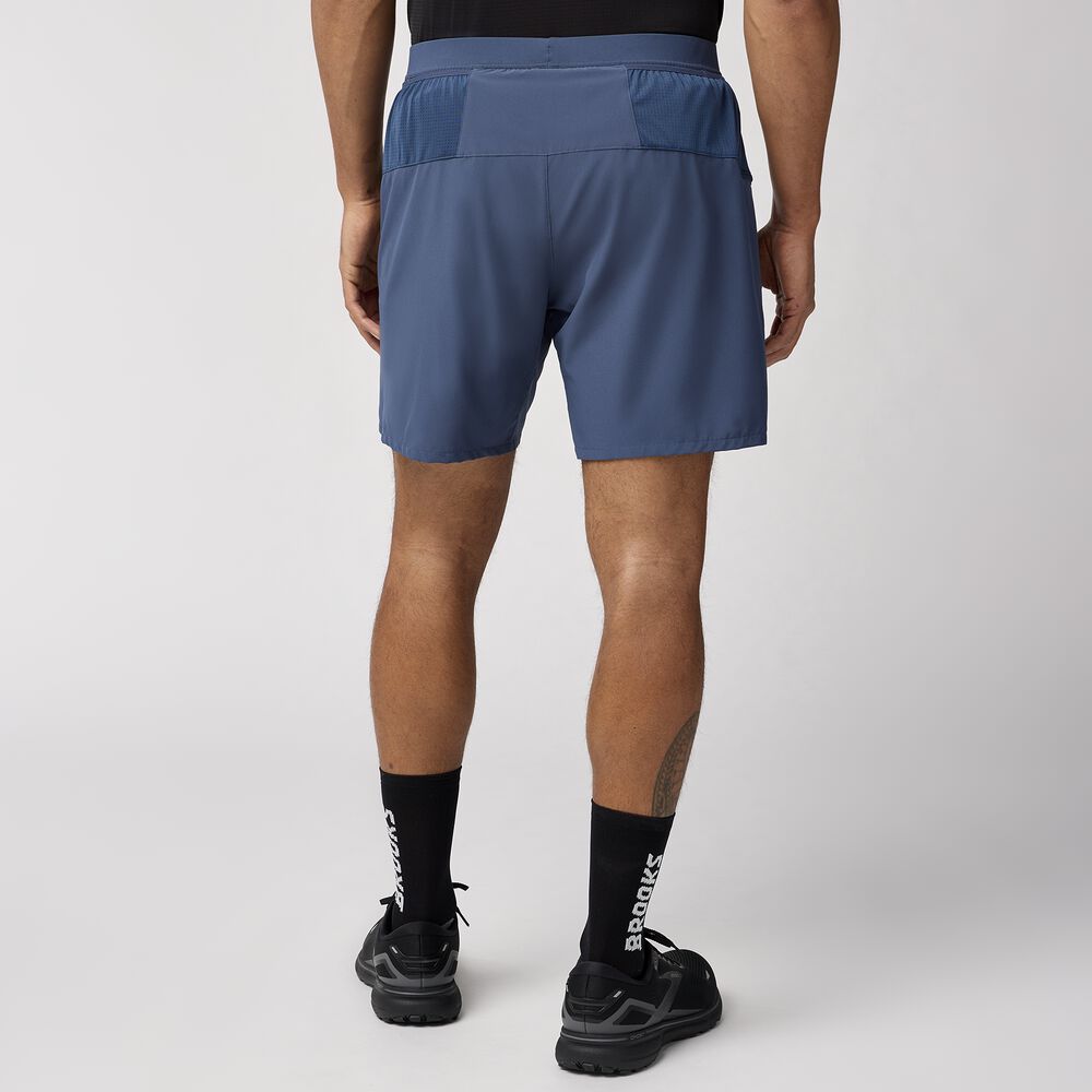 Brooks Journey 7" 2-in-1 Short - Schieferblau