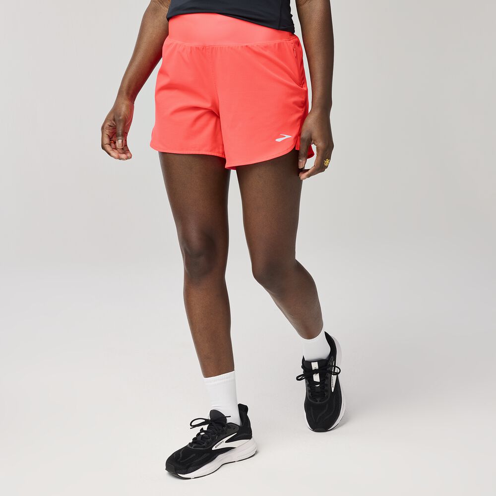 Brooks Chaser 5" Short 2.0 - Neo Cayenne