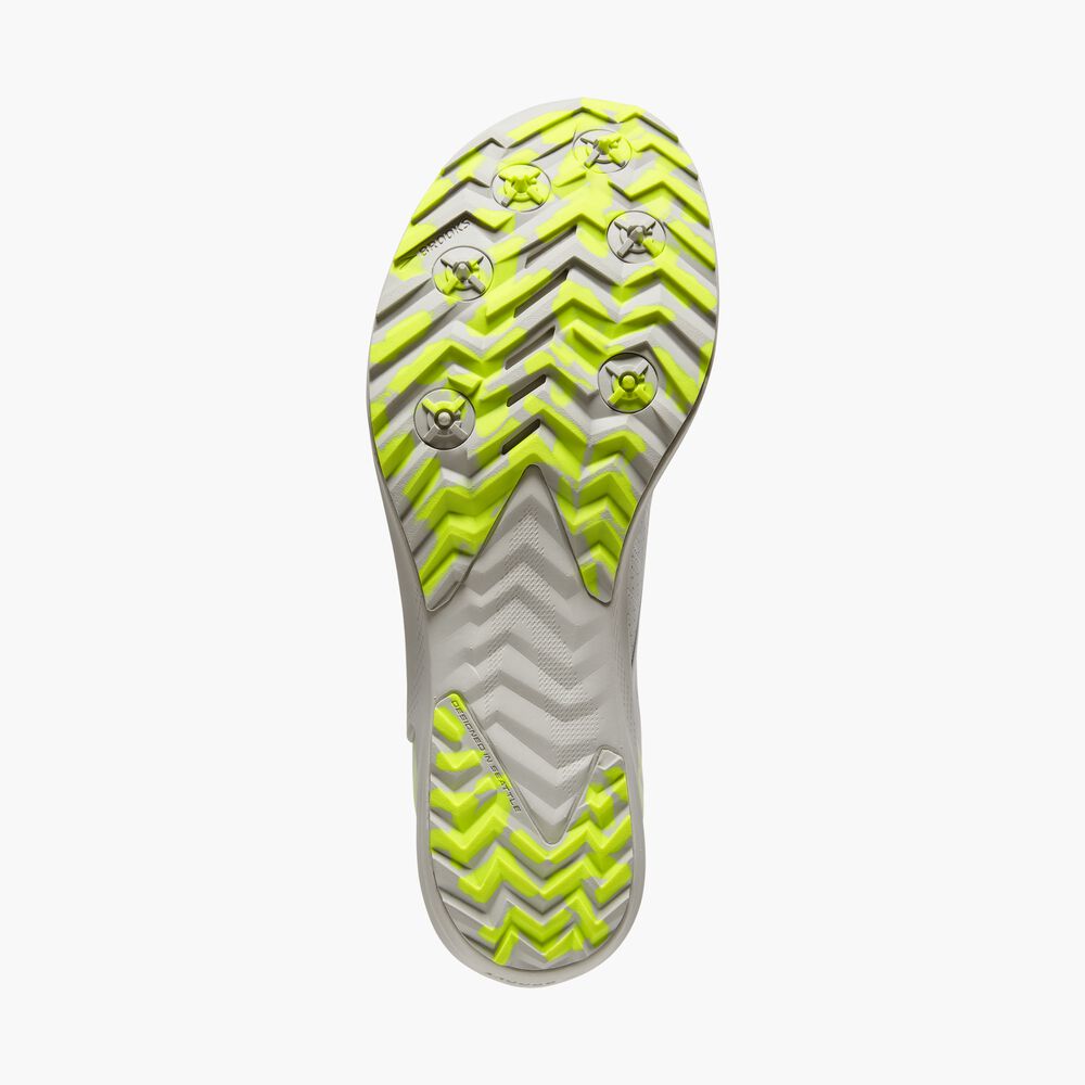 Brooks Draft XC Spikeless - Weiß/Schwarz/Nightlife