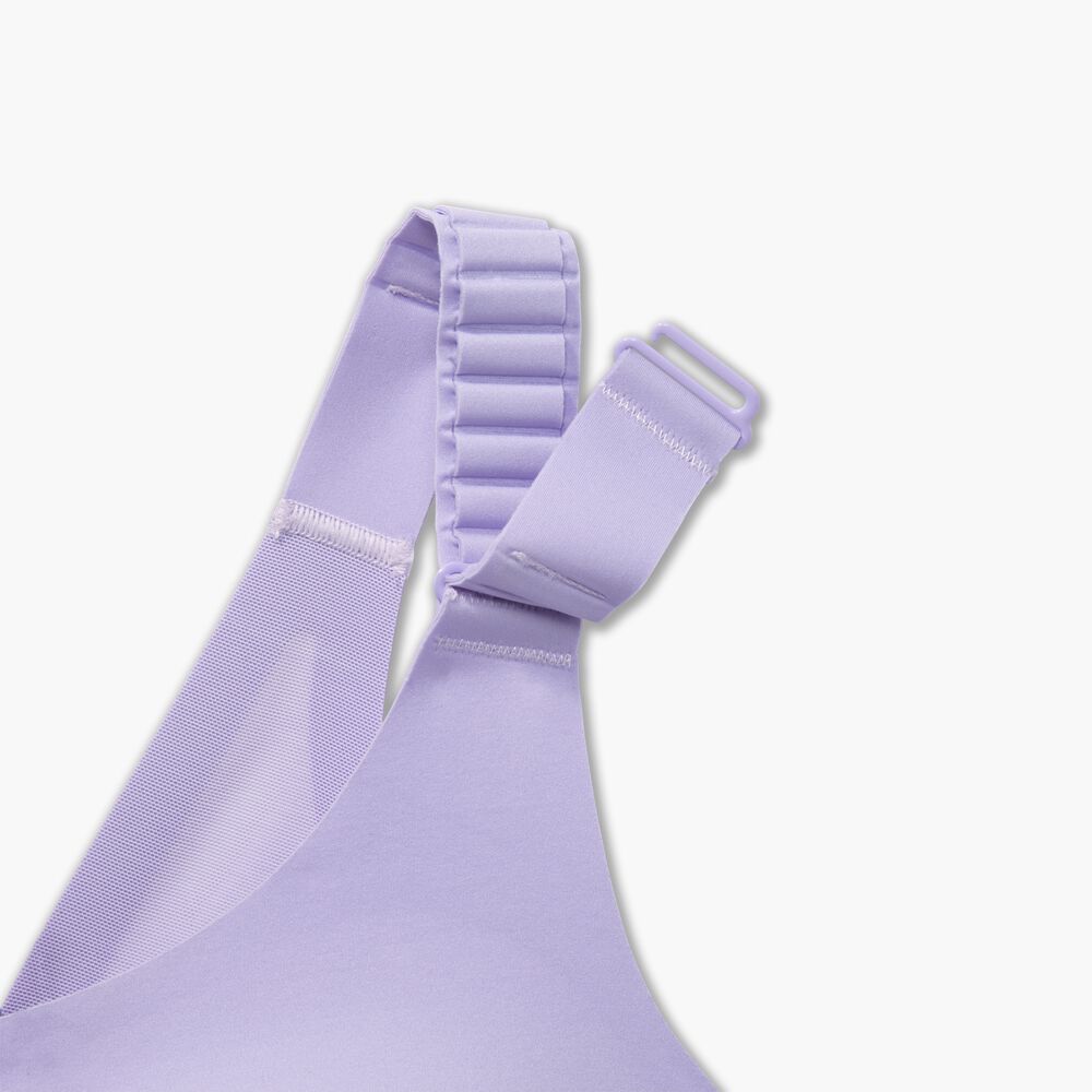 Brooks Scoopback 2.0 Sports Bra - Violet Dash
