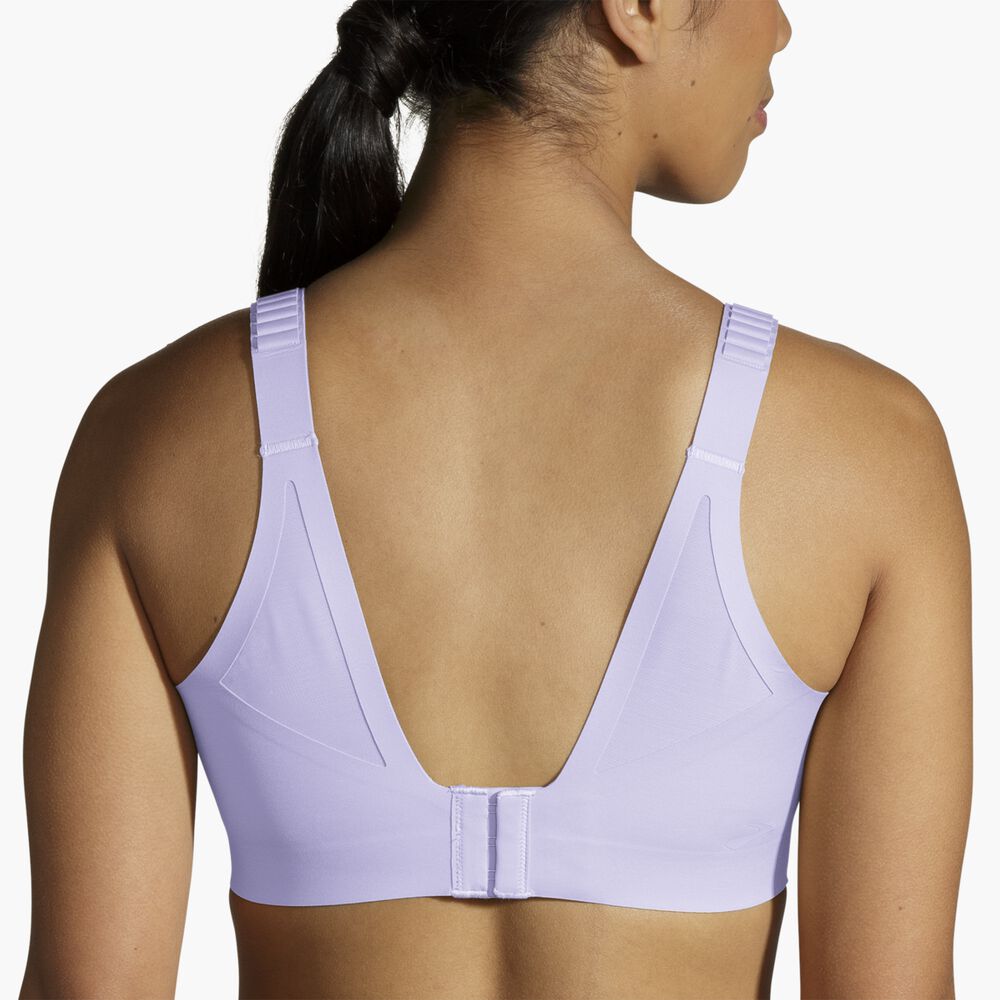 Brooks Scoopback 2.0 Sports Bra - Violet Dash
