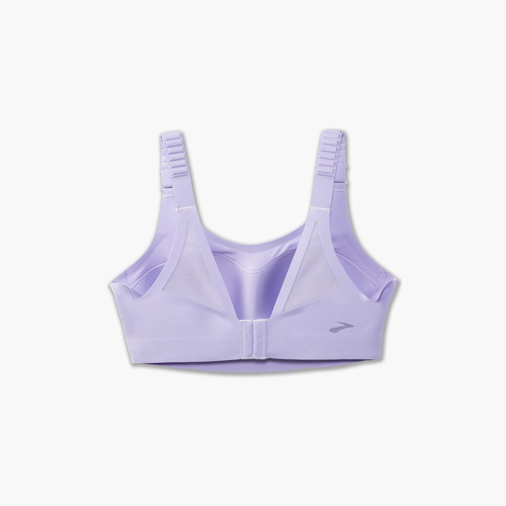 Brooks Scoopback 2.0 Sports Bra - Violet Dash