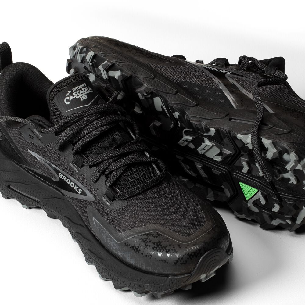 Brooks Cascadia 18 - Schwarz/Perlmutt/Grau